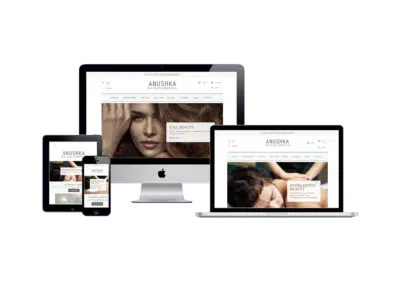 Web Development for Anushka Spa, Salon & Cosmedical Centre