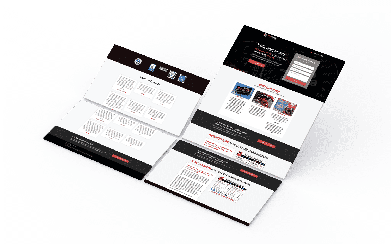 _Landing Page Design for Traffic Ticket Attorney (1)