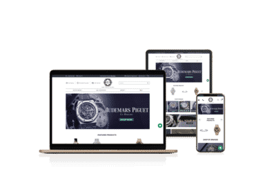 Landing Page Design for Jewellery Store