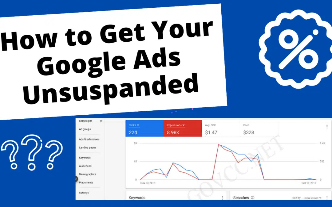 How to Get Your Google Ads Unsuspended