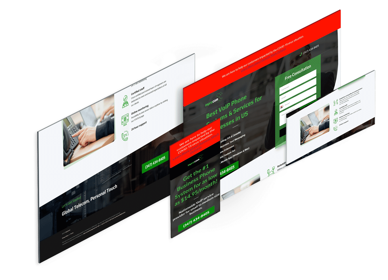 Landing Page Design for Civil Attorney (2)
