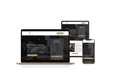 Landing Page Design for DUI Lawyer