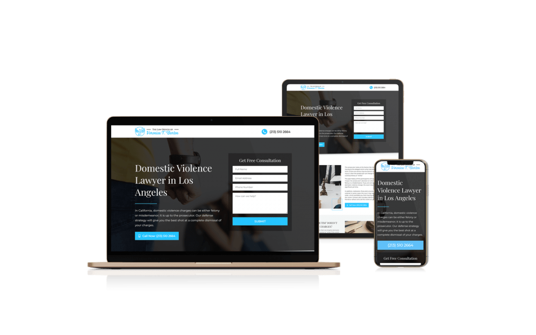 Web Design for Veronica T. Barton Law