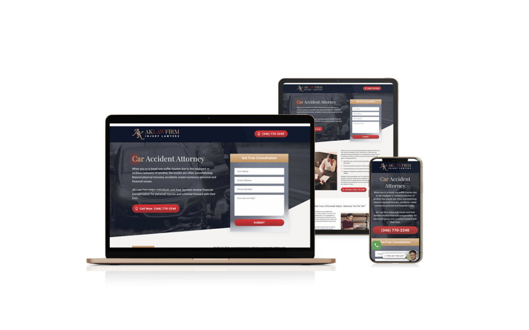 Web Design for AK Law Firm Injury Lawyers