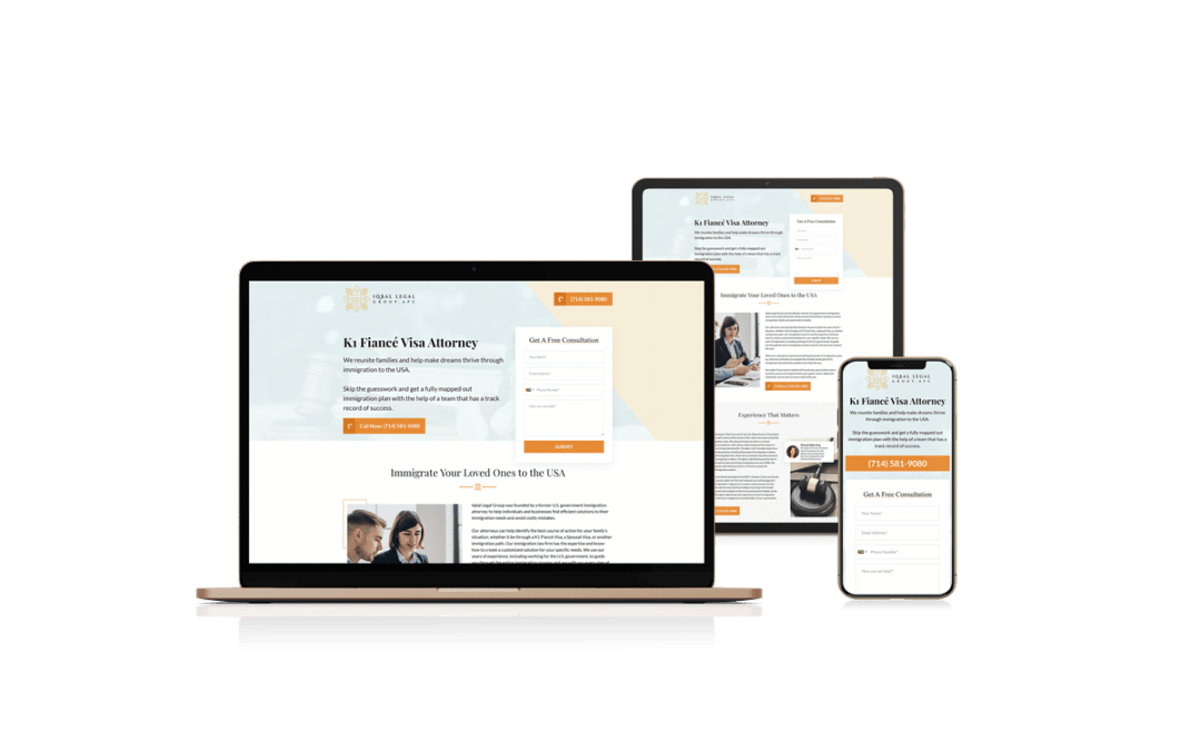 Web Design for Immigration Lawyer