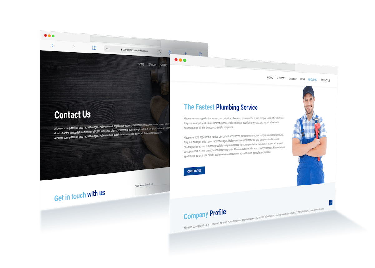 architecture bureau website development