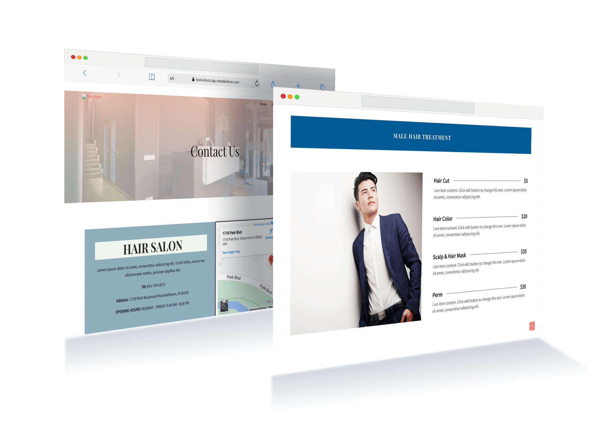 architecture bureau website development