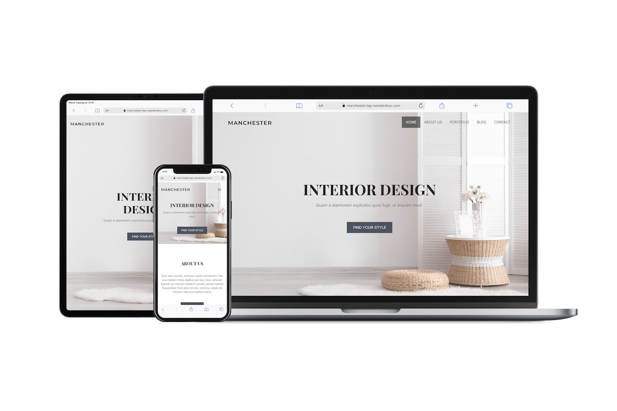 Custom website development