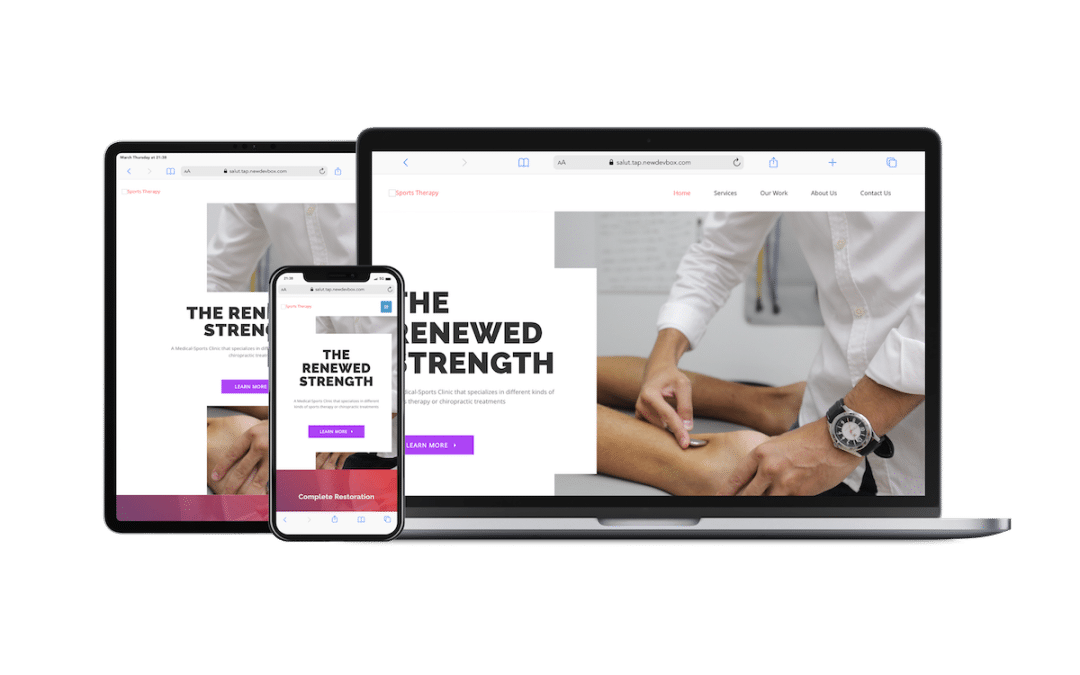 Web Design & Development: Salut