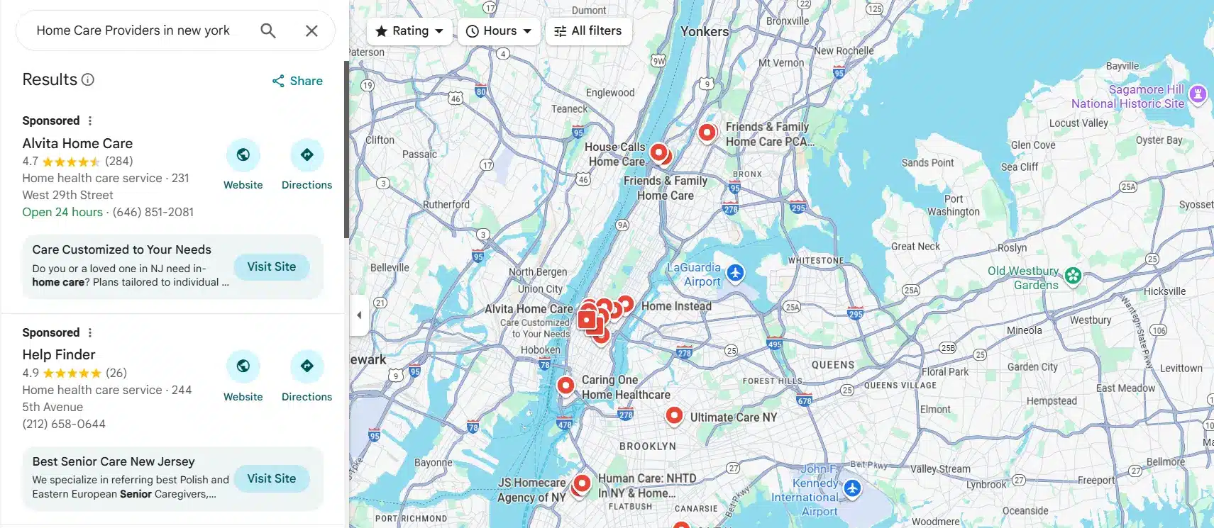 Home Care Providers in New York