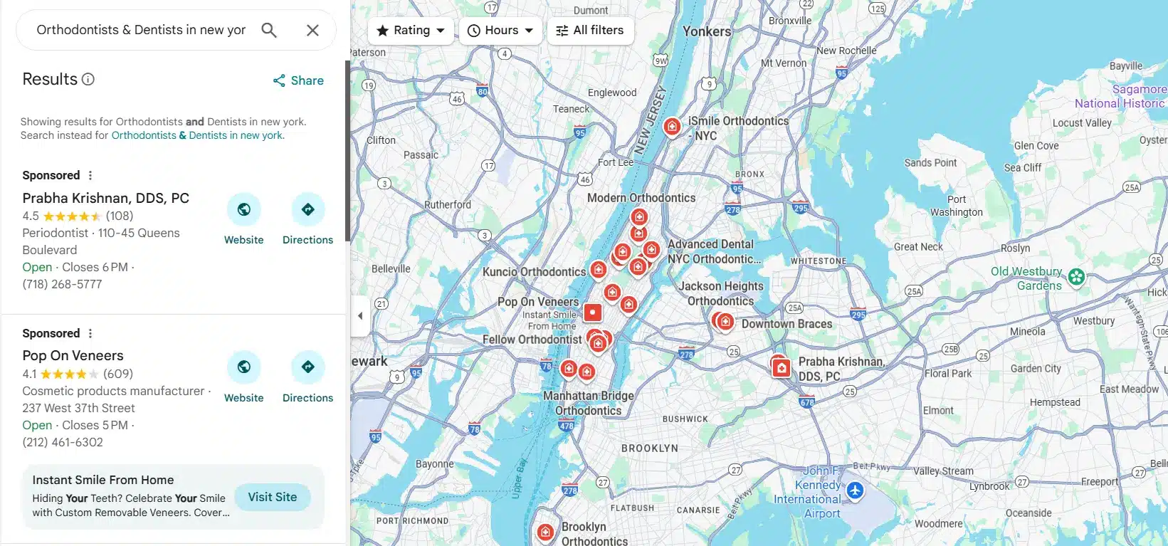 Orthodontists Dentists in New York