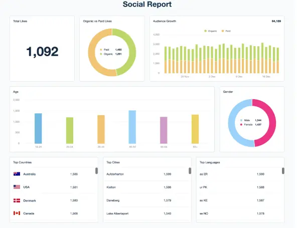 Social Media Campaigns Report