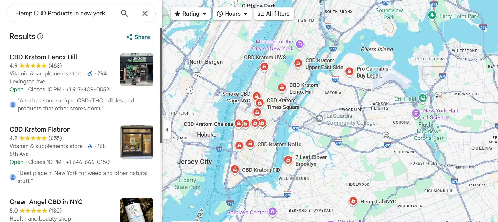 Hemp CBD Products in new york