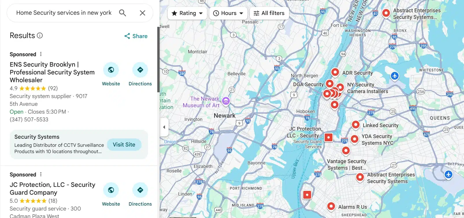 Home Security services in new york
