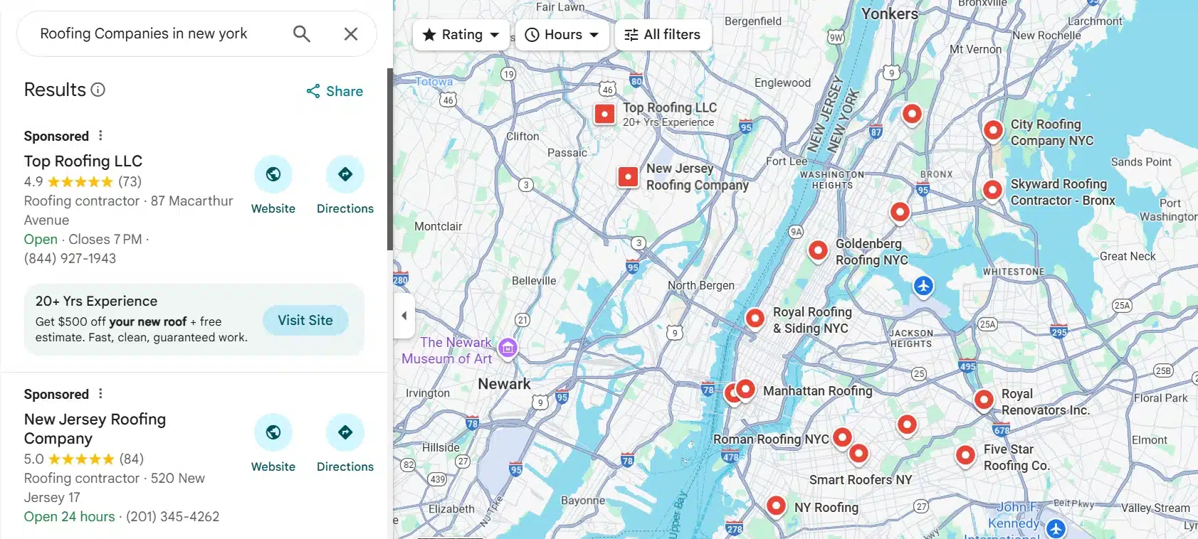 Roofing Companies in new york