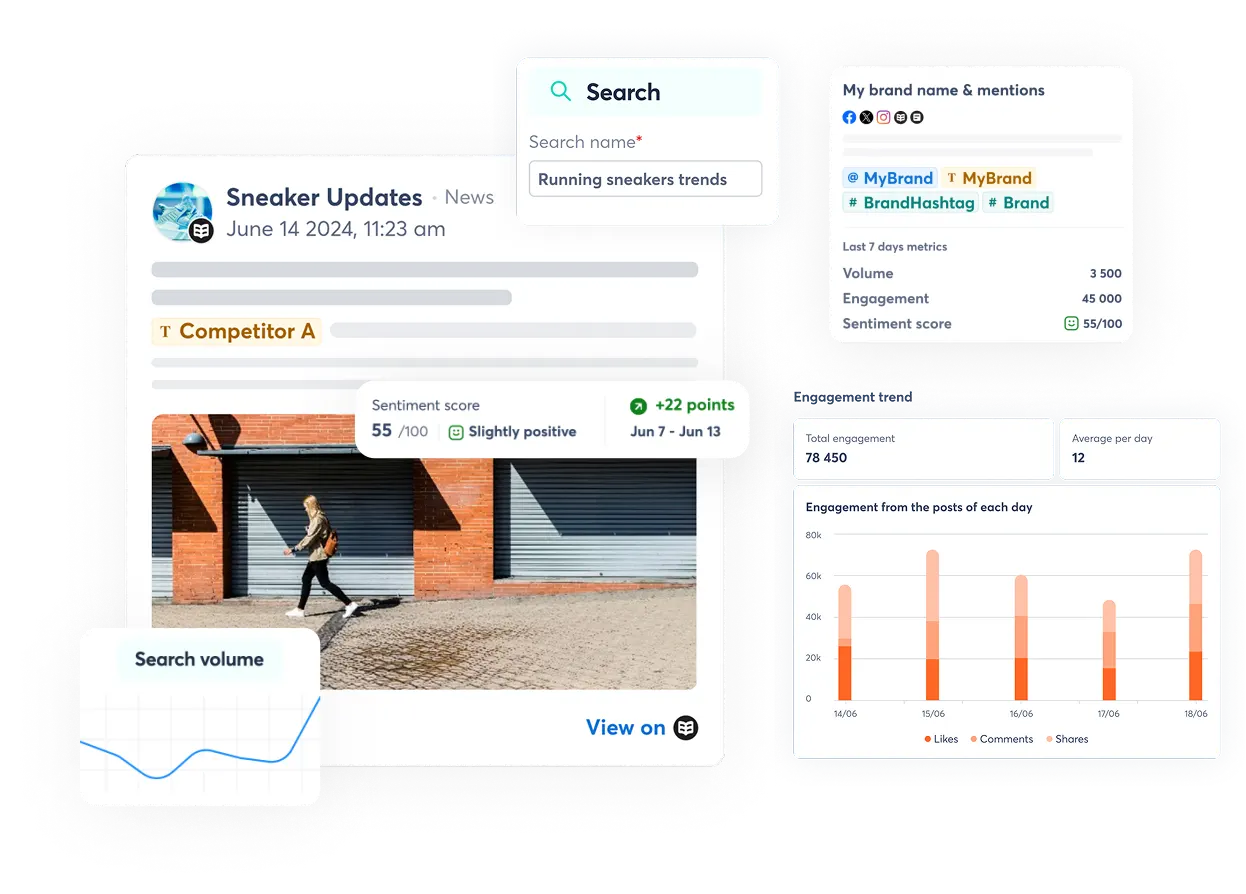 Agorapulse Social Listening Engine