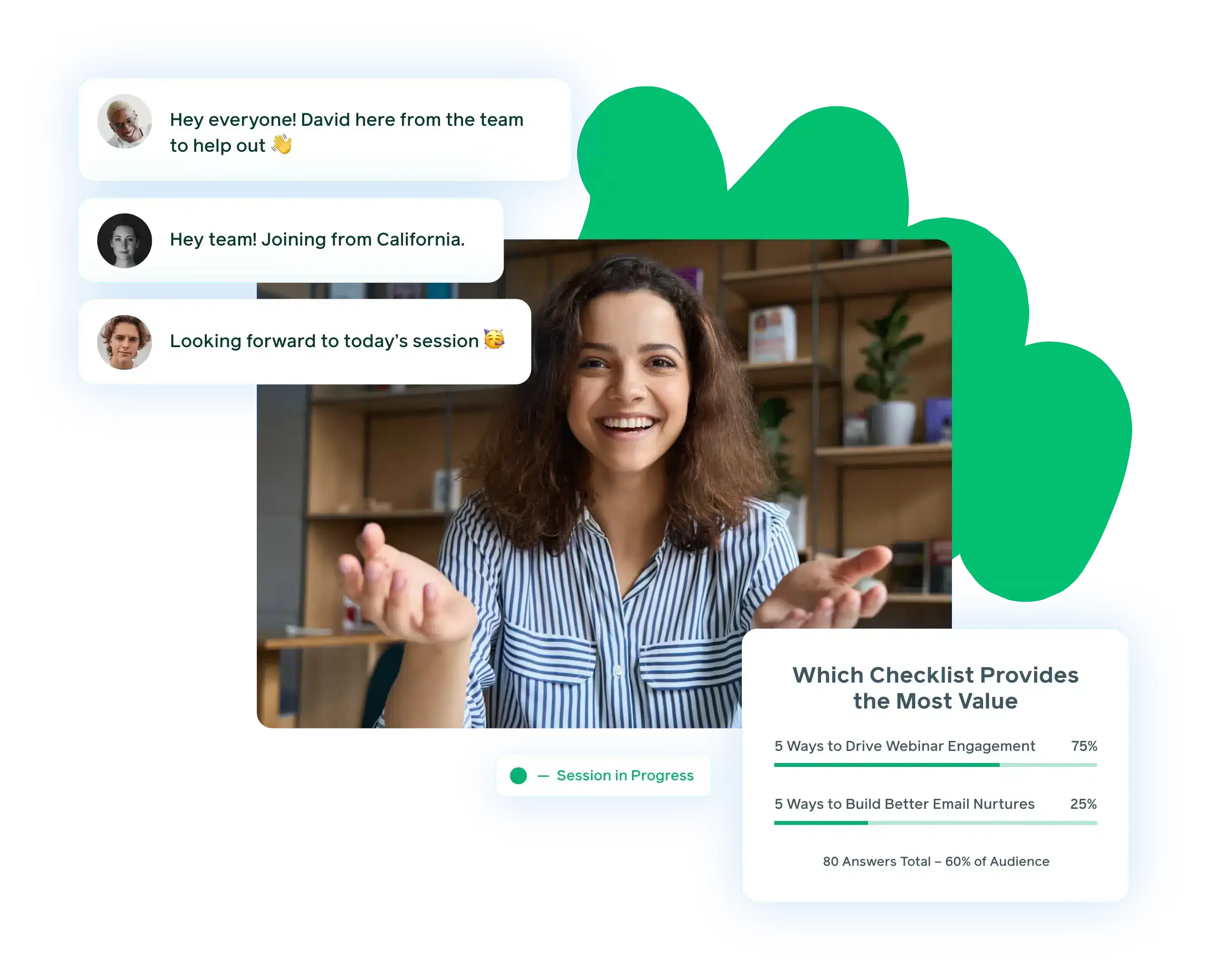 Demio Attendee Engagement Tools