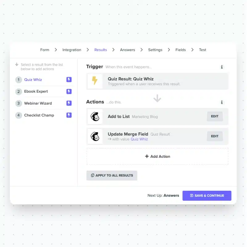 Interact Conditional Logic