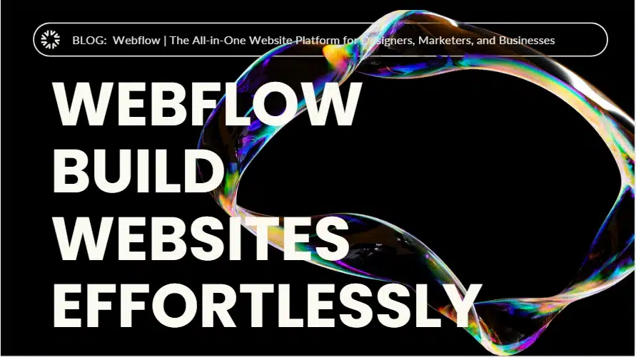 Webflow | The All-in-One Website Platform for Designers, Marketers, and Businesses