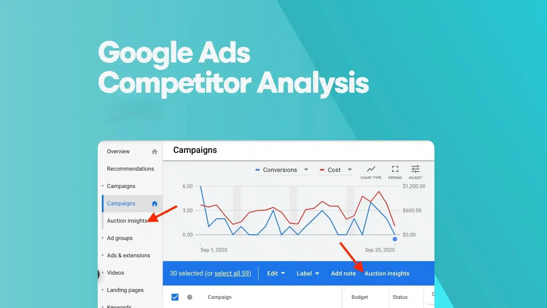 Google Ads Budget Optimization