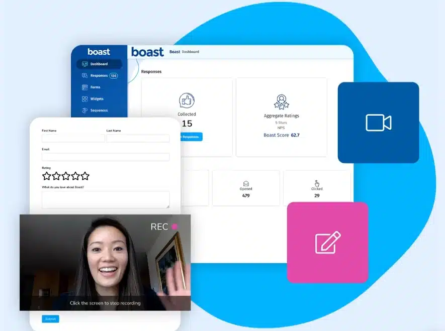 Boast.io feature