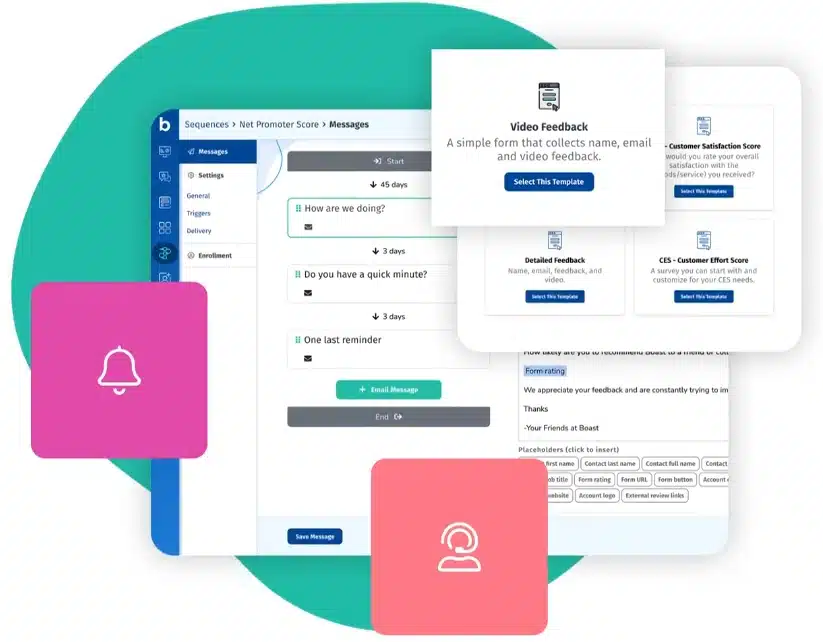 Boast.io feature