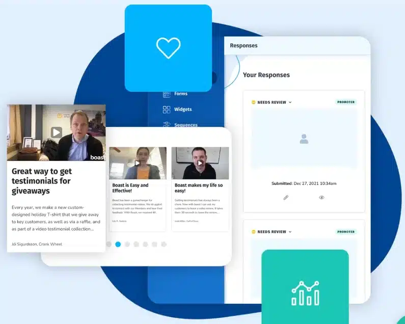 Boast.io feature