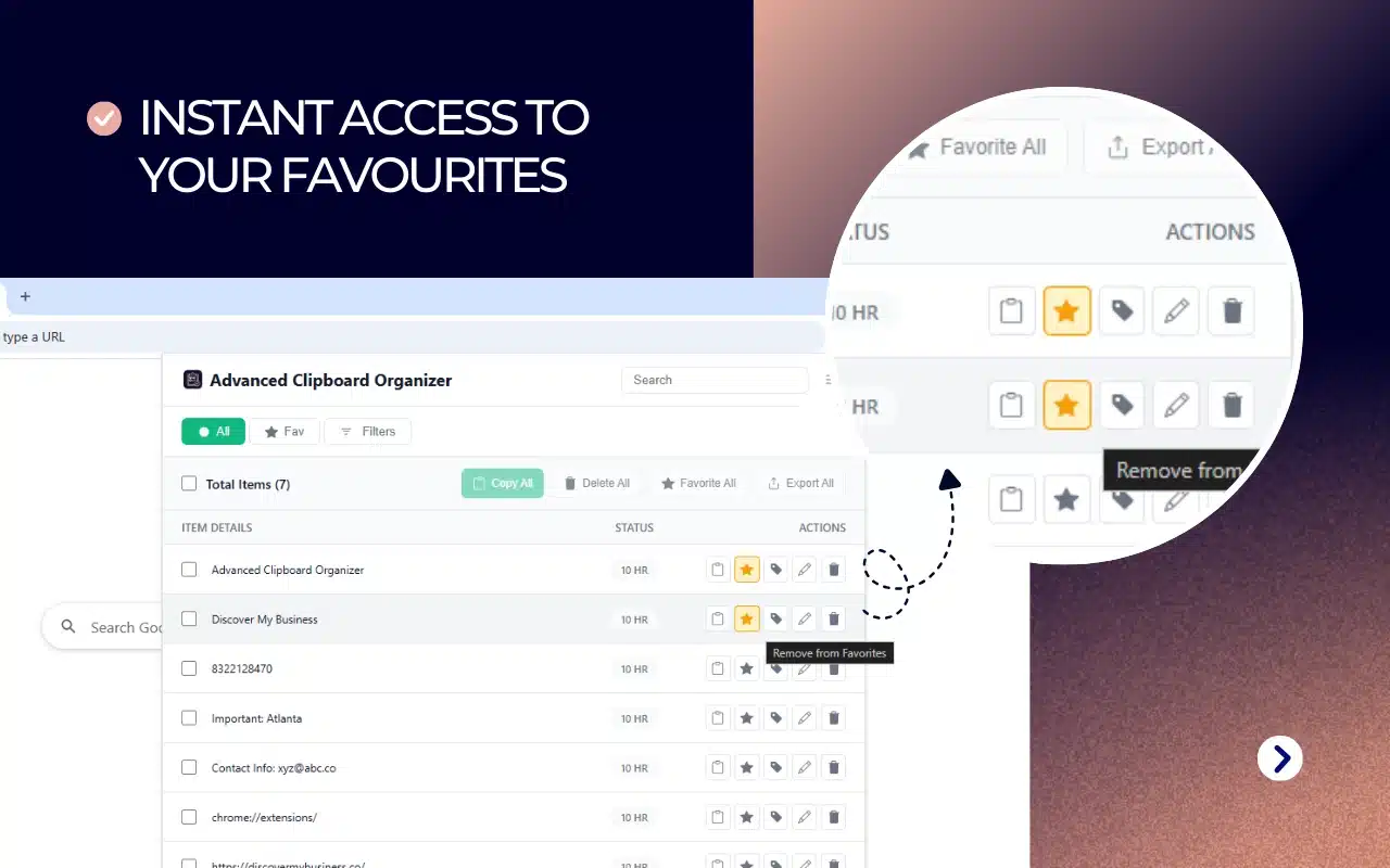 Advanced Clipboard Organizer image 3