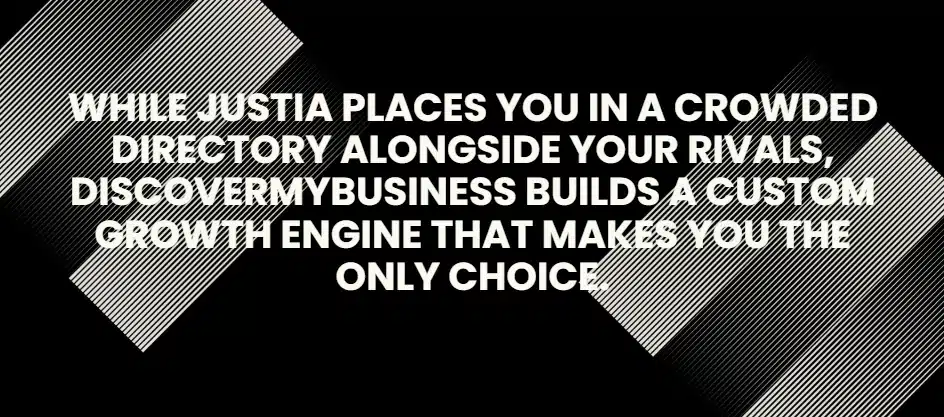 Justia vs DiscoverMyBusiness