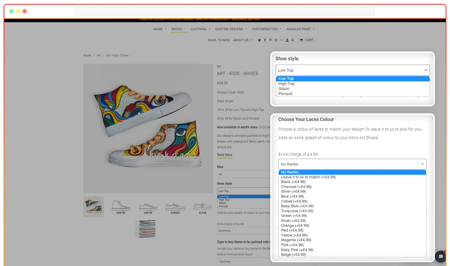 Product Options Customizer image 5