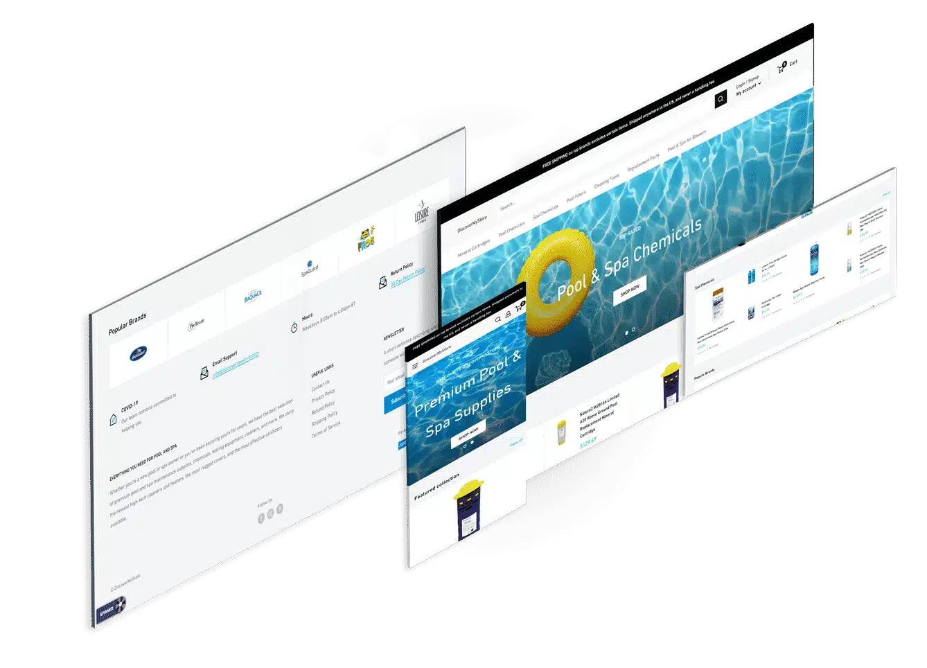 Shopify for Pool Store 2