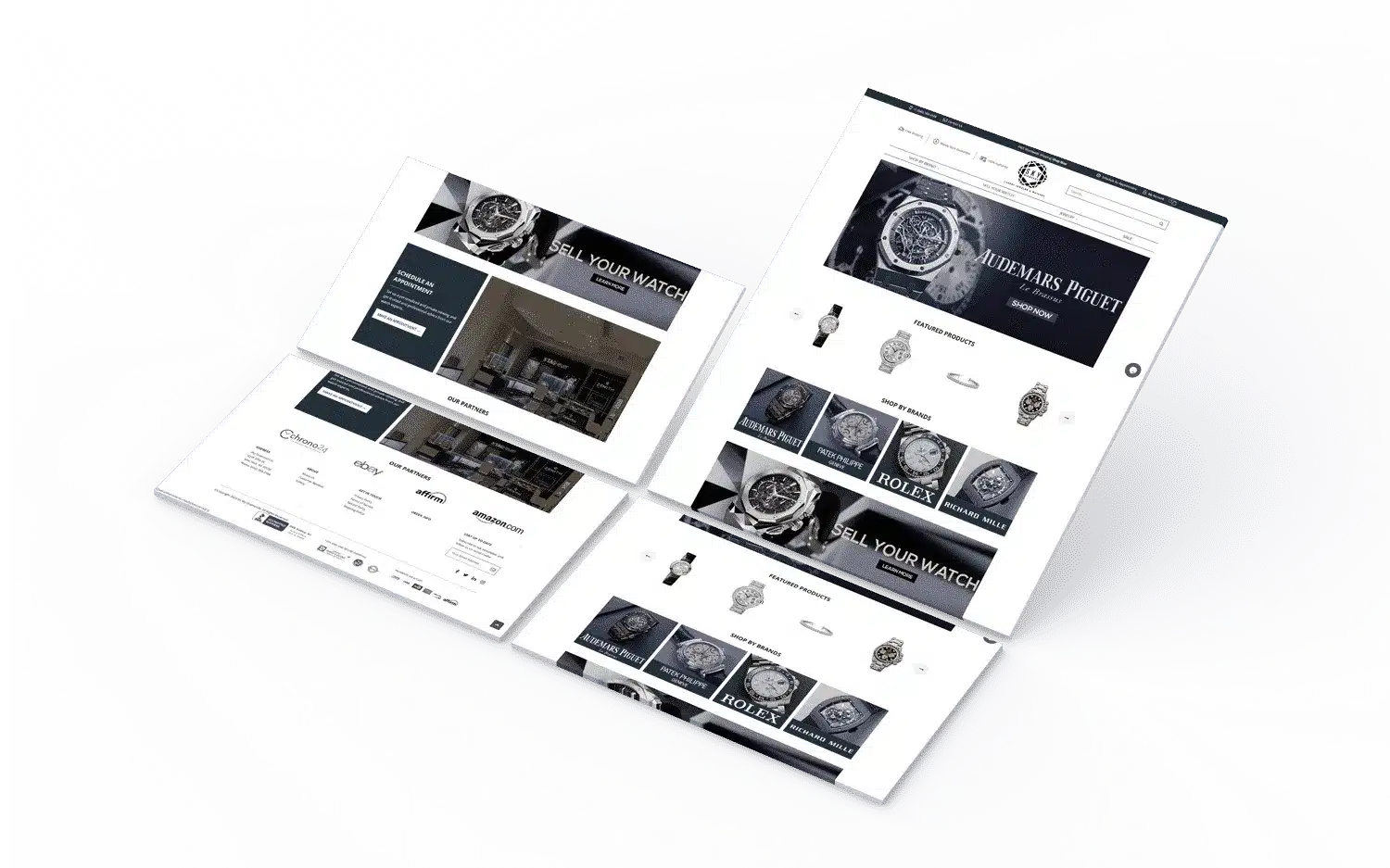Website Design for Jewelry Store 2