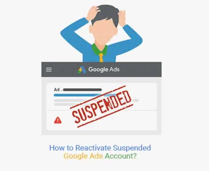 Suspended By Google Ads image 1