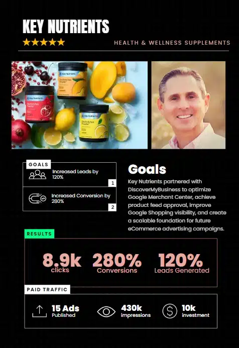 Case study for Key Nutrients