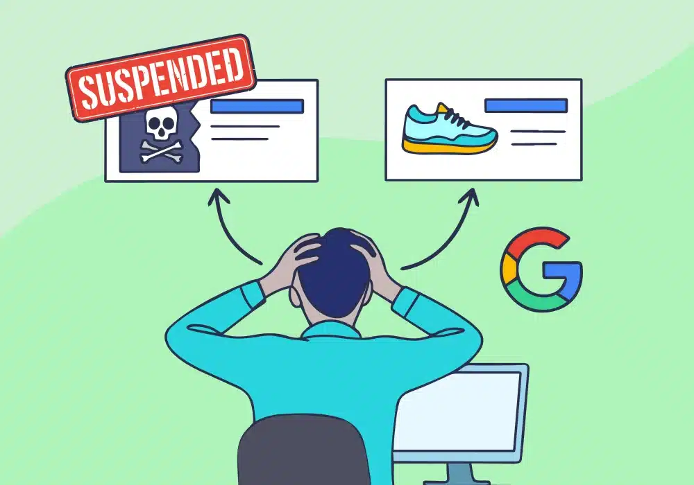 Evasive Ad Content Google Ads Suspended image 1