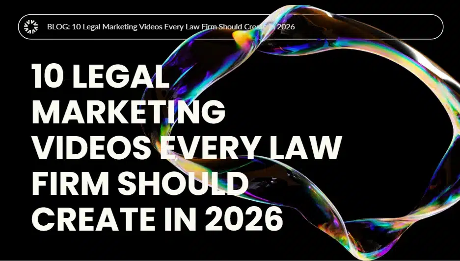 10 Legal Marketing Videos 10 Legal Marketing Videos
