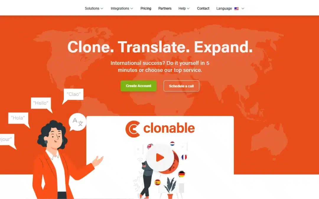 Website Translation and International Expansion Software | Clonable