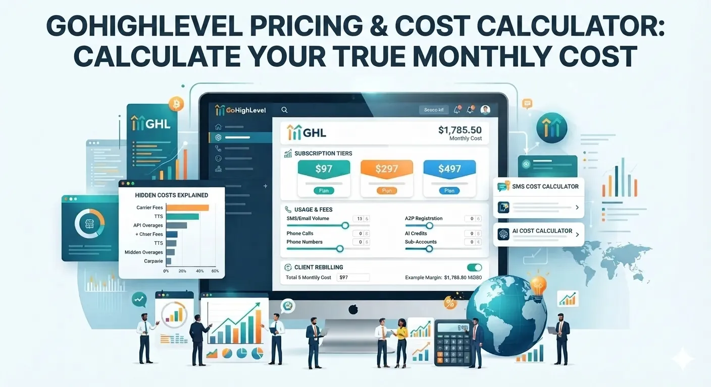 GoHighLevel Pricing and Cost Calculator