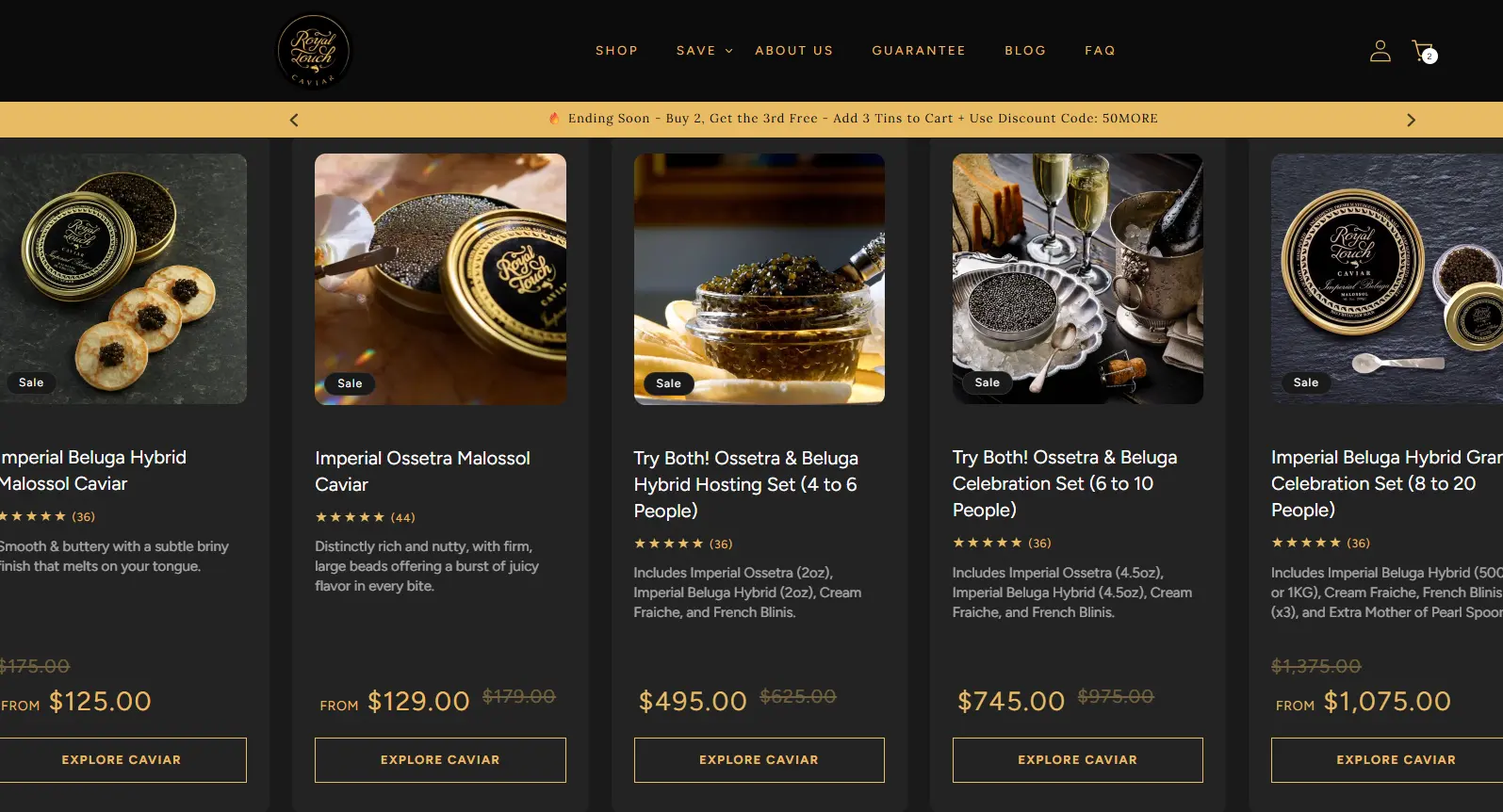Royal Touch Caviar