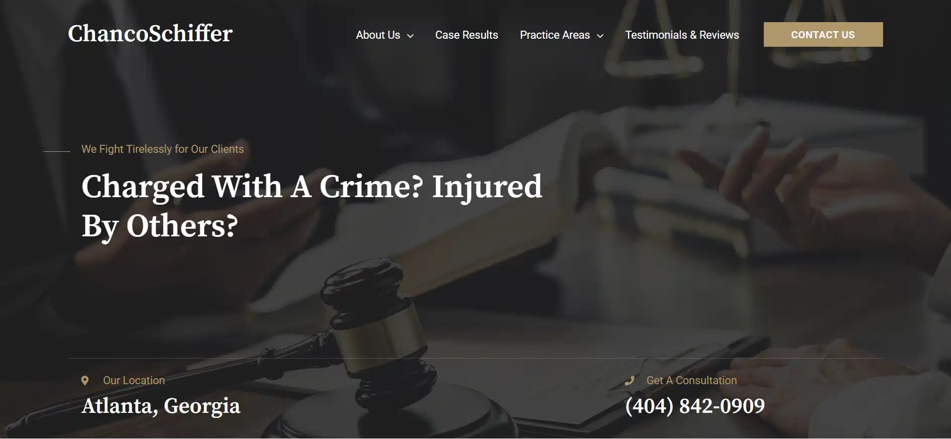 Chanco Schiffer Law website