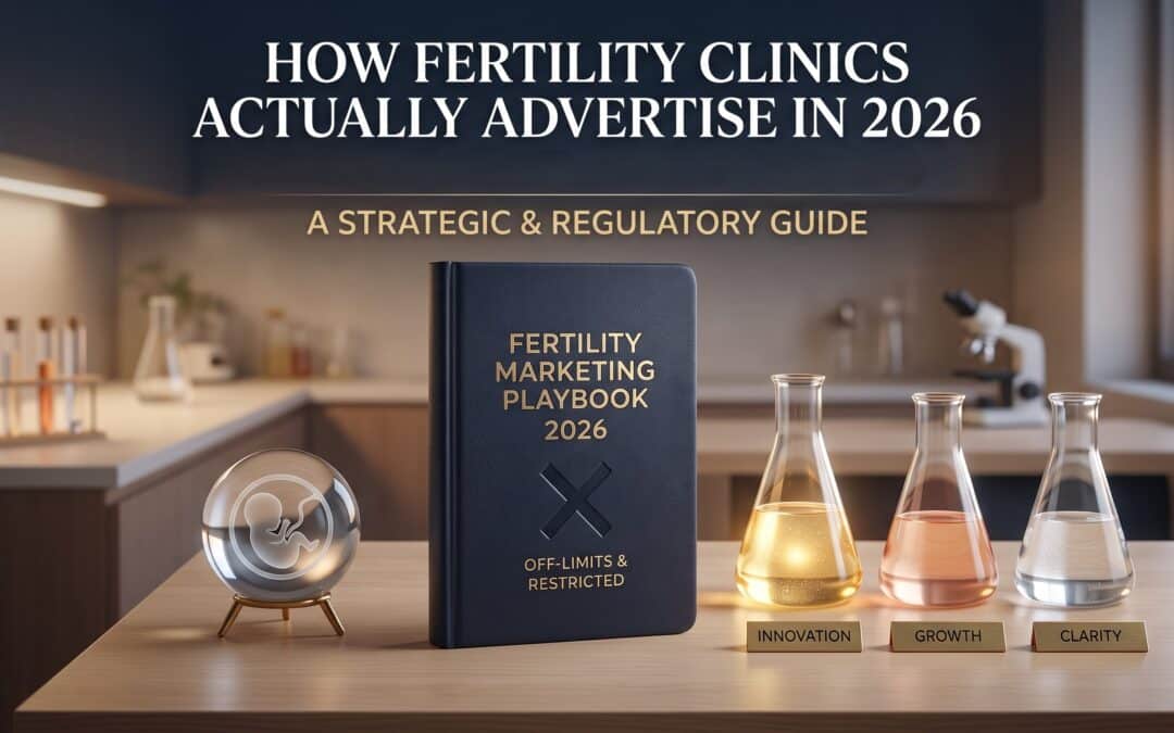 How Fertility Clinics Actually Advertise in 2026 (When Half the Playbook Is Off-Limits)
