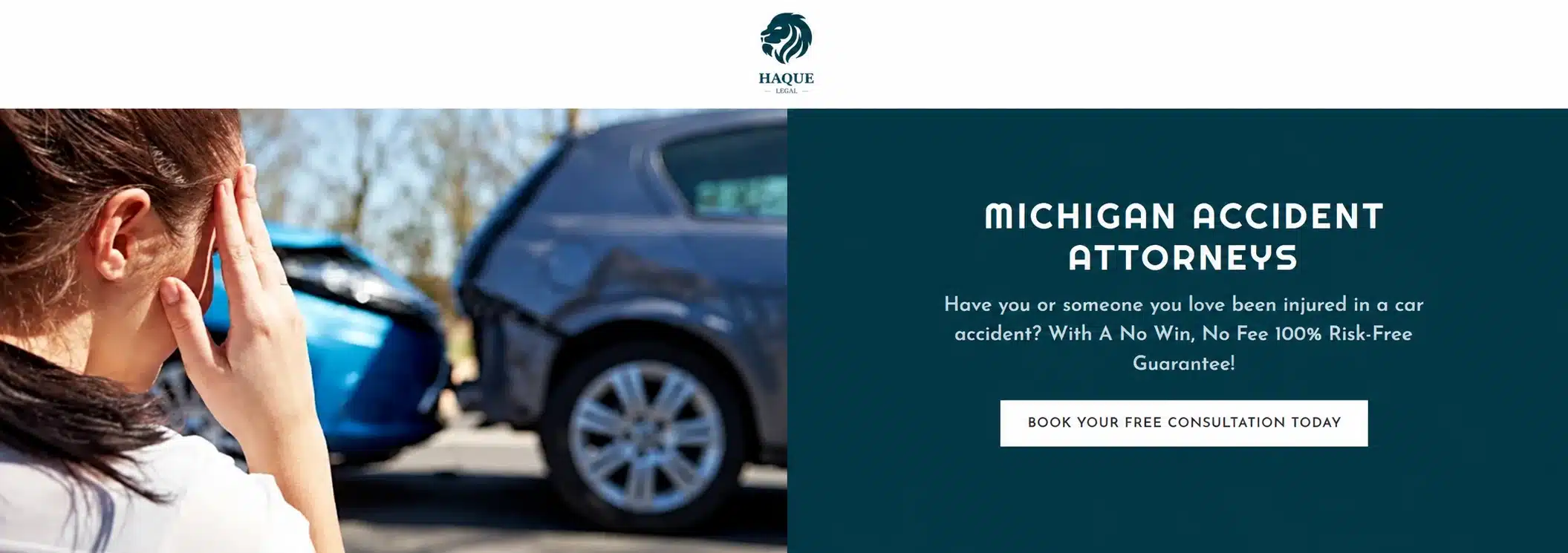 Haque Legal website