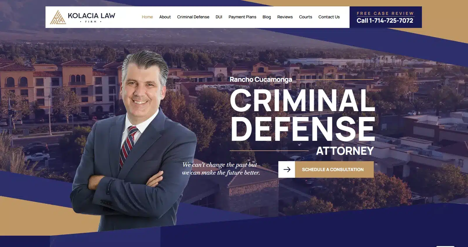 Kolacia Law website