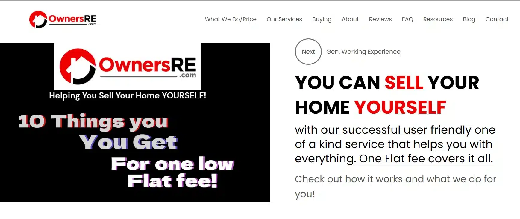 OwnersRE flat-fee home selling service