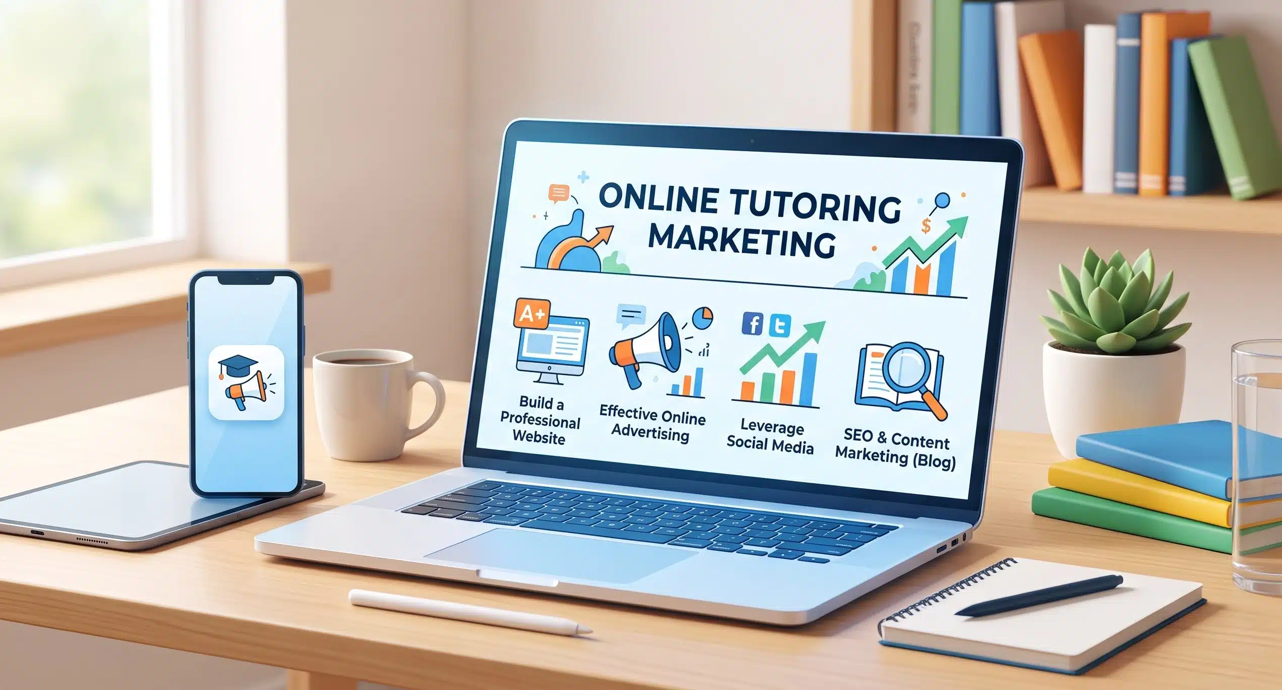 how to advertise a tutoring business